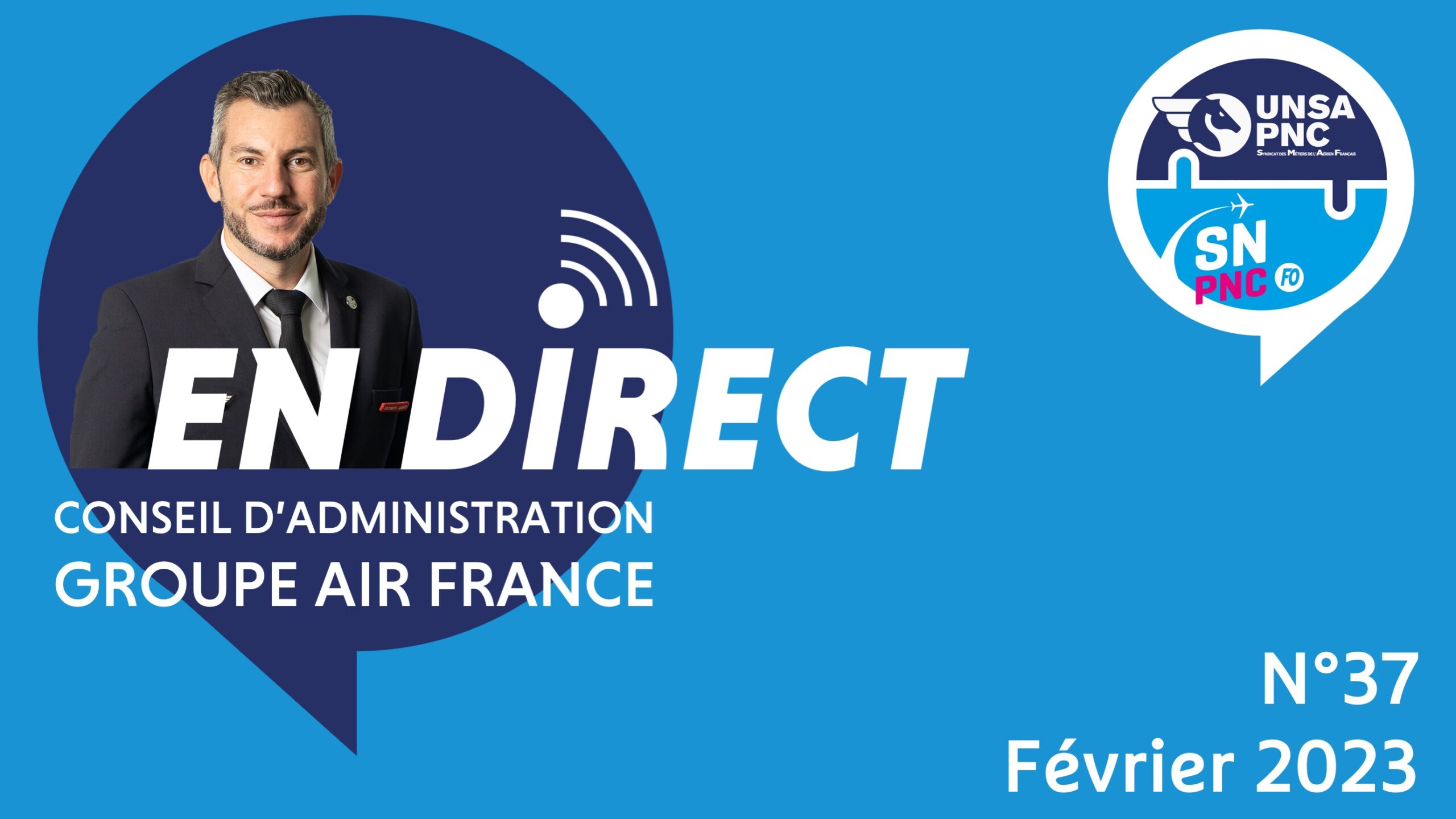 Afdirect En direct du CA AF N°37. Février 2023 - SNPNC-FO