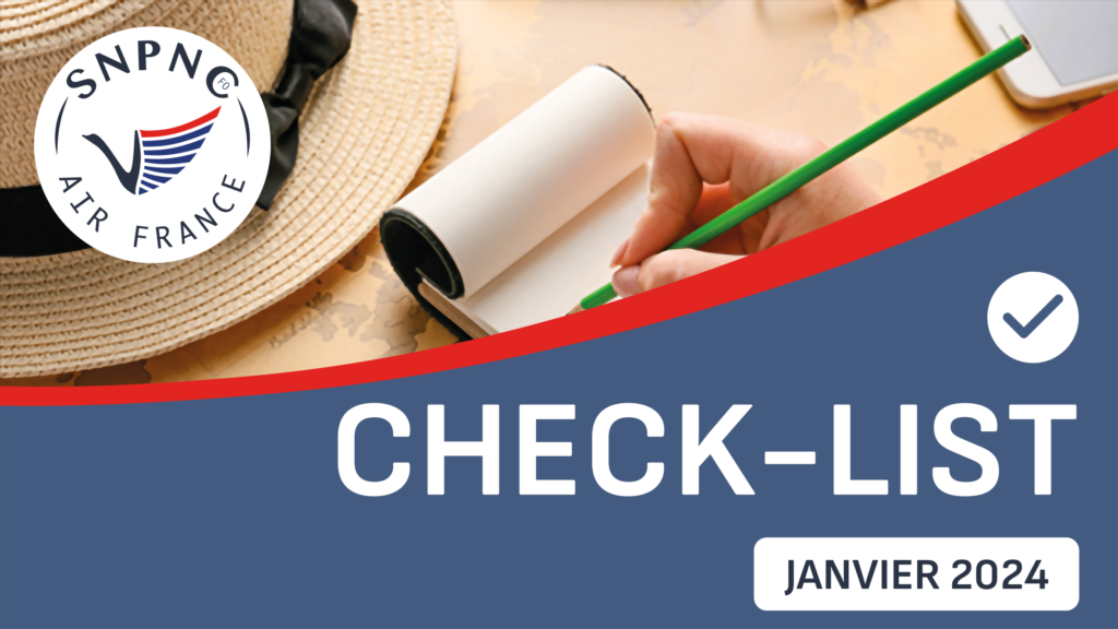 check list janvier 24